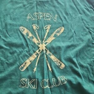 Colsie Green Tee with Orange Logo